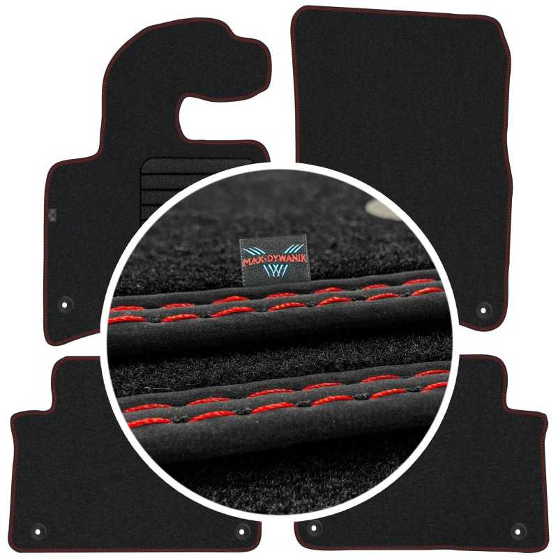 Audi Q7 I 5os 2006-2015 Veliūriniai kilimėliai MAX-DYWANIK