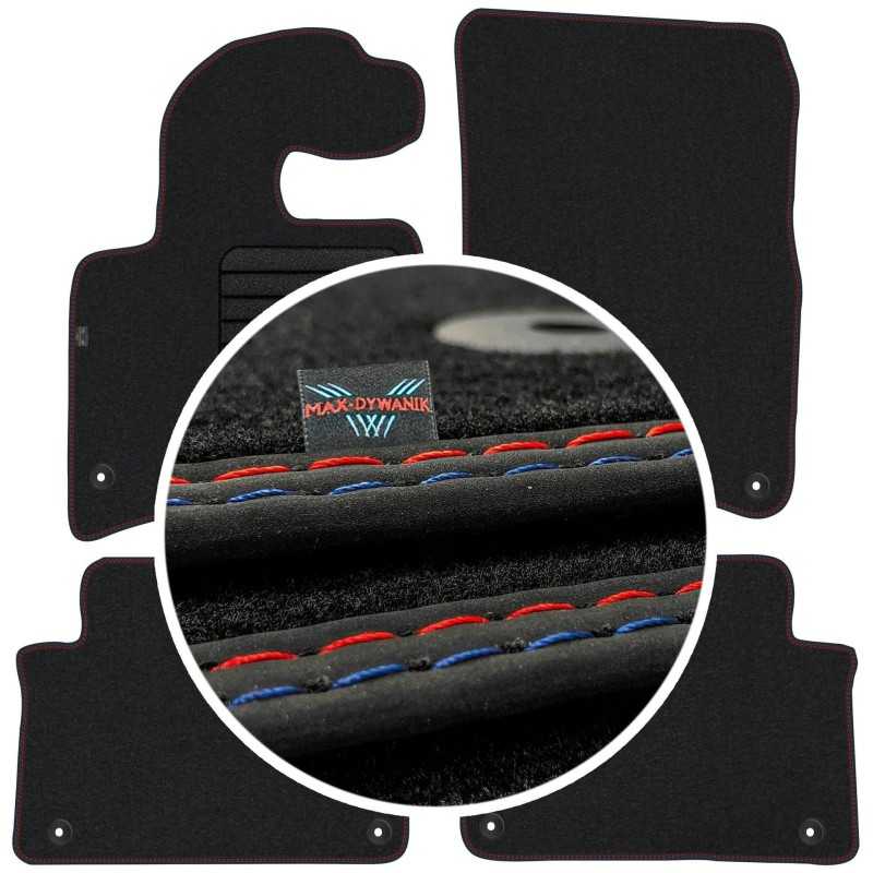 Audi Q7 I 5os 2006-2015 Veliūriniai kilimėliai MAX-DYWANIK