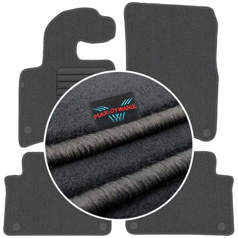 Audi Q7 I 5os 2006-2015 Veliūriniai kilimėliai MAX-DYWANIK