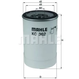 KC 362 D Knecht kuro filtras