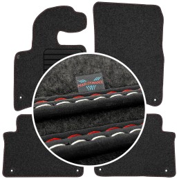 Audi Q7 I 5os 2006-2015 Veliūriniai kilimėliai MAX-DYWANIK