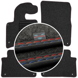 Audi Q7 I 5os 2006-2015 Veliūriniai kilimėliai MAX-DYWANIK