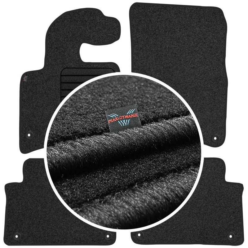 Audi Q7 I 5os 2006-2015 Veliūriniai kilimėliai MAX-DYWANIK