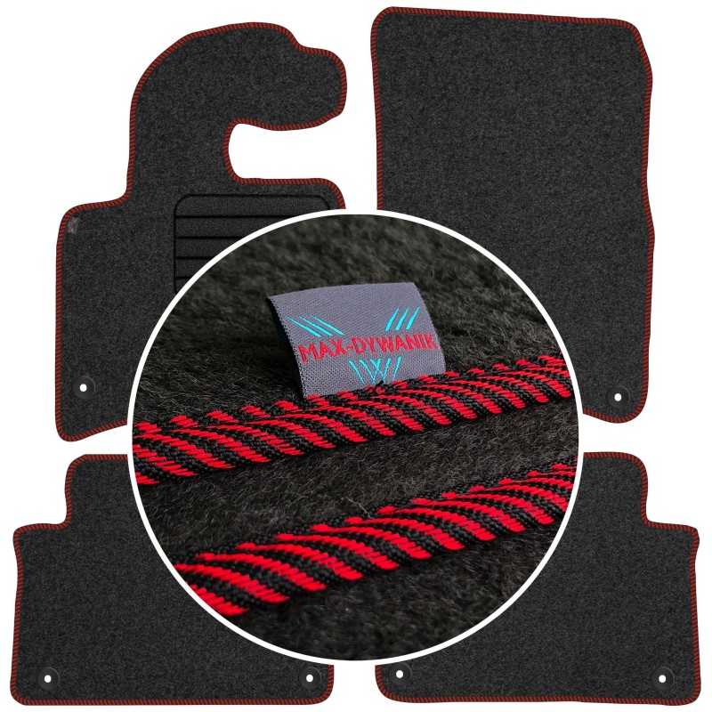 Audi Q7 I 5os 2006-2015 Veliūriniai kilimėliai MAX-DYWANIK