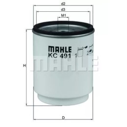 KC 491 D Knecht kuro filtras