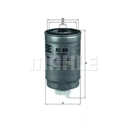 KC 80 Knecht kuro filtras