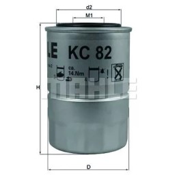 KC 82 D Knecht kuro filtras