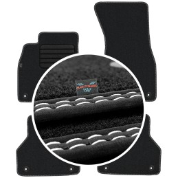 Audi Q7 II 2015- Veliūriniai kilimėliai MAX-DYWANIK