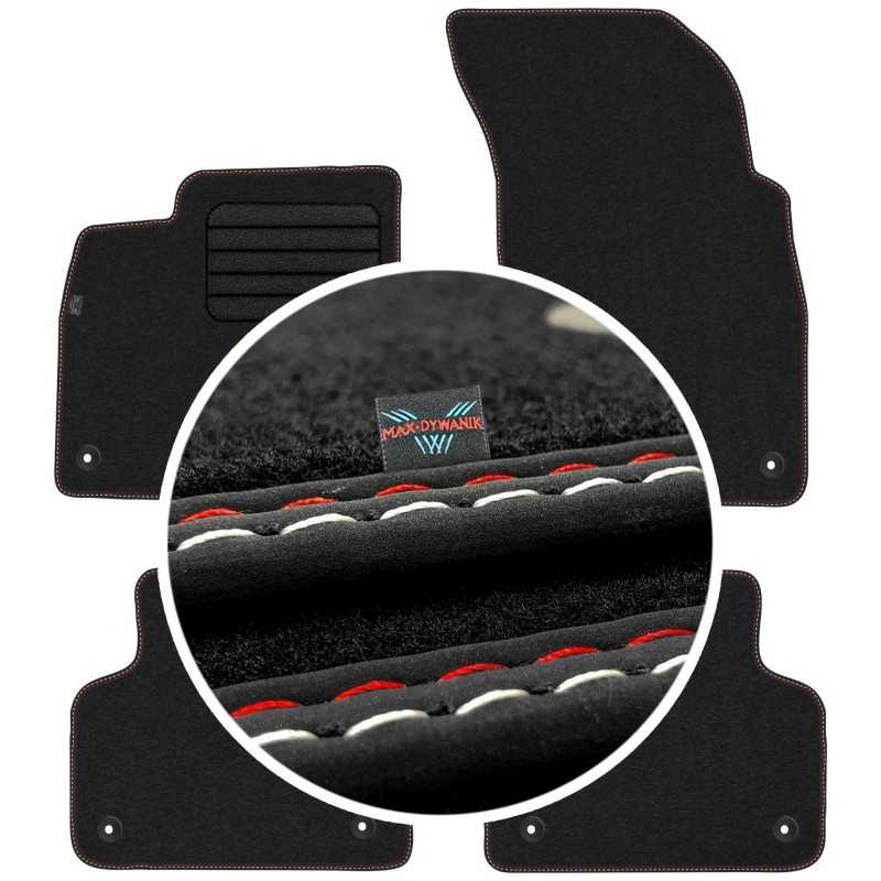 Audi Q7 II 2015- Veliūriniai kilimėliai MAX-DYWANIK