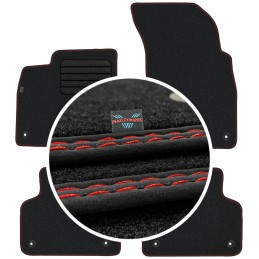 Audi Q7 II 2015- Veliūriniai kilimėliai MAX-DYWANIK