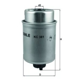 KC381 KNECHT kuro filtras