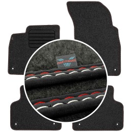 Audi Q7 II 2015- Veliūriniai kilimėliai MAX-DYWANIK