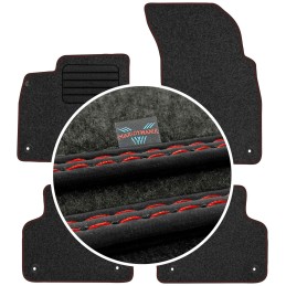 Audi Q7 II 2015- Veliūriniai kilimėliai MAX-DYWANIK