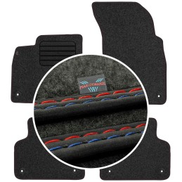 Audi Q7 II 2015- Veliūriniai kilimėliai MAX-DYWANIK