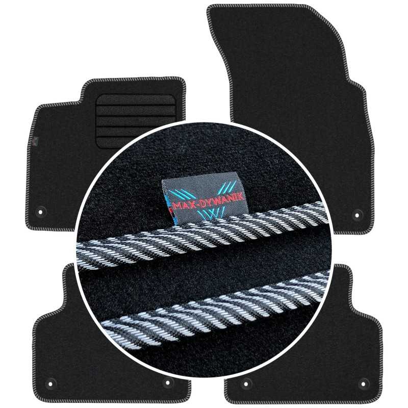 Audi Q7 II 2015- Veliūriniai kilimėliai MAX-DYWANIK