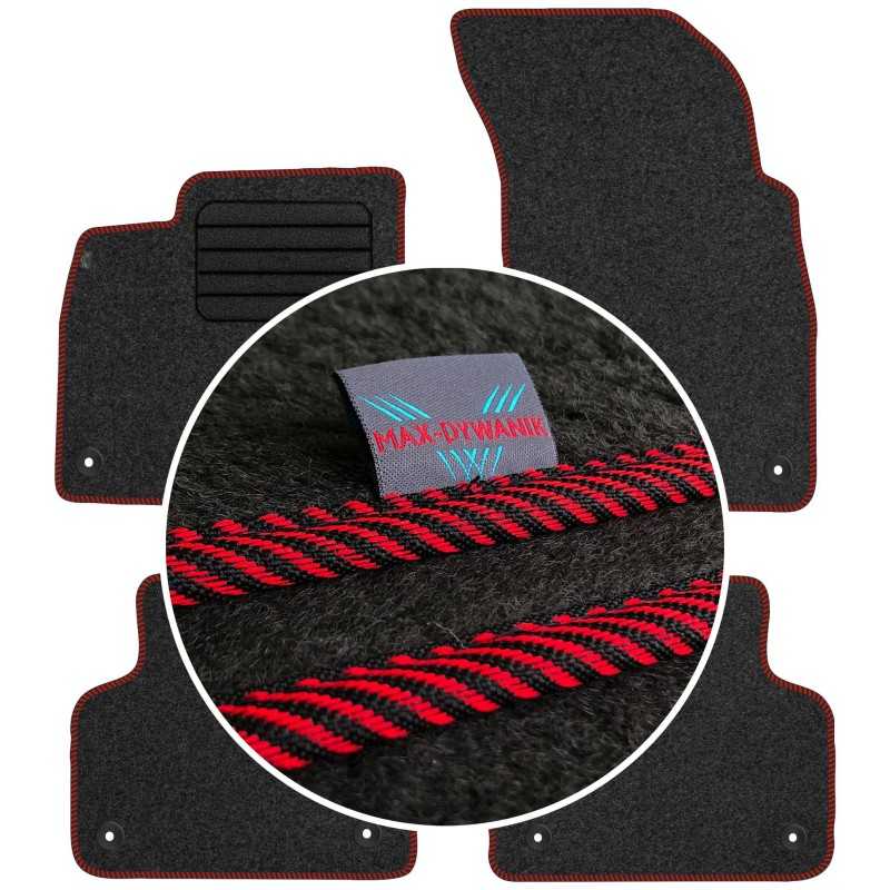 Audi Q7 II 2015- Veliūriniai kilimėliai MAX-DYWANIK