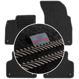 Audi Q7 II 2015- Veliūriniai kilimėliai MAX-DYWANIK