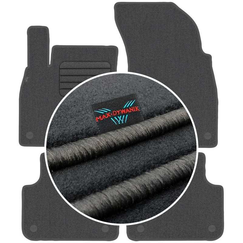 Audi Q8 2018- MAX-DYWANIK veliūriniai kilimėliai