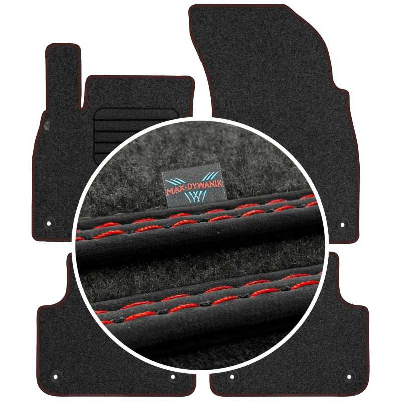Audi Q8 2018- MAX-DYWANIK veliūriniai kilimėliai