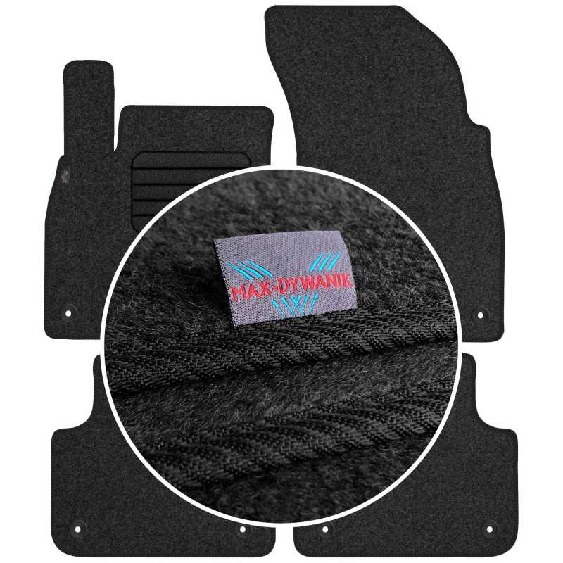Audi Q8 2018- MAX-DYWANIK veliūriniai kilimėliai