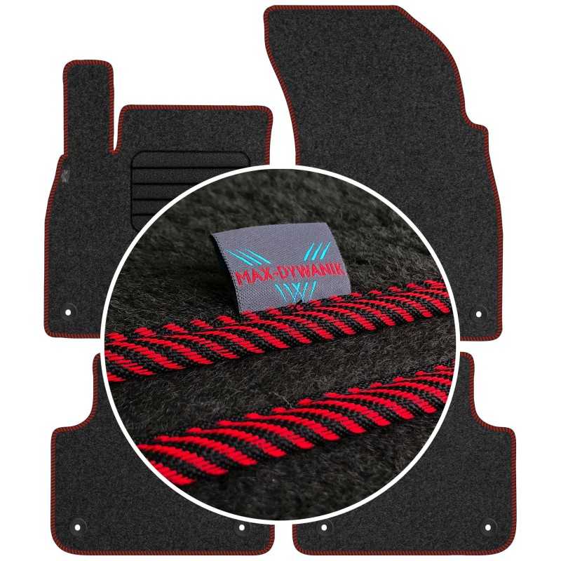 Audi Q8 2018- MAX-DYWANIK veliūriniai kilimėliai