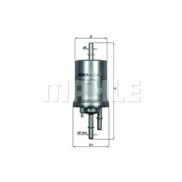 KL 156/3 Knecht kuro filtras