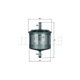 KL 186 Knecht kuro filtras