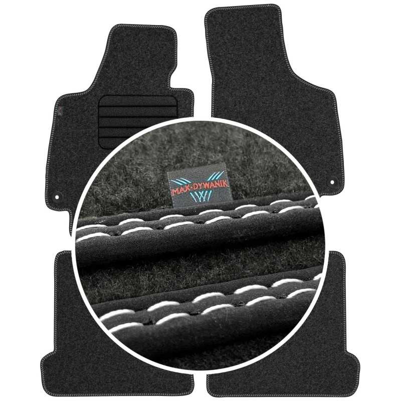 Audi TT II 2006-2014 Veliūriniai kilimėliai MAX-MAT