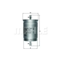 KL 189 Knecht kuro filtras