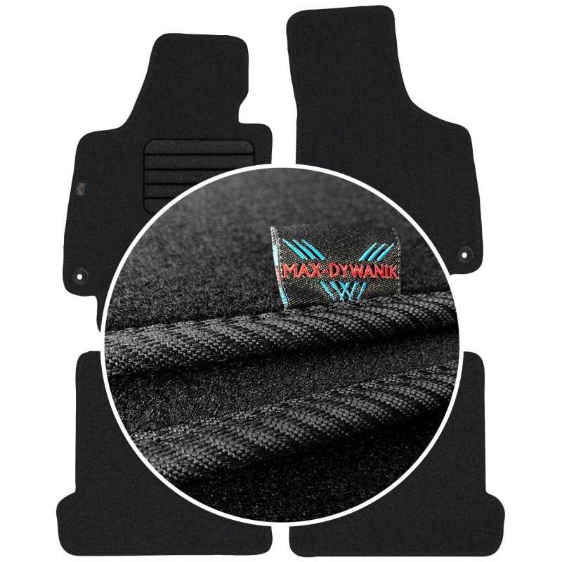 Audi TT II 2006-2014 Veliūriniai kilimėliai MAX-MAT