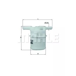 KL 205 Knecht kuro filtras