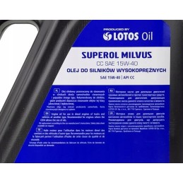 Lotos superol milvus 15w40 filtrai ursus c330 c360