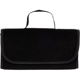 Automobilio bagažinės organizatoriaus krepšys - MAX-MAT (horizontalus) - juodas (su smėlio spalvos šonais - juoda juosta)