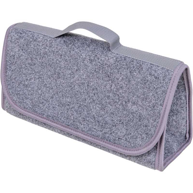 Automobilio bagažinės organizatoriaus krepšys - MAX-MAT (horizontalus) - pilkas