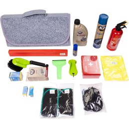 Automobilio bagažinės organizatoriaus krepšys - MAX-MAT (horizontalus) - pilkas