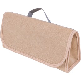 Automobilio bagažinės organizatoriaus krepšys - MAX-MAT (horizontalus) - smėlio spalvos