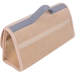 Automobilio bagažinės organizatoriaus krepšys - MAX-MAT (horizontalus) - smėlio spalvos