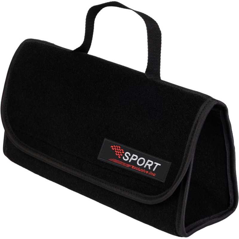 Automobilio bagažinės organizatoriaus krepšys - MAX-MAT (horizontalus) su įdėklu SPORT EXCLUSIVE LINE H01