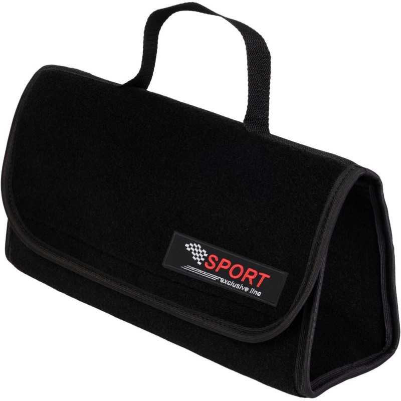 Automobilio bagažinės organizatoriaus krepšys - MAX-MAT (horizontalus) su įdėklu SPORT EXCLUSIVE LINE H02