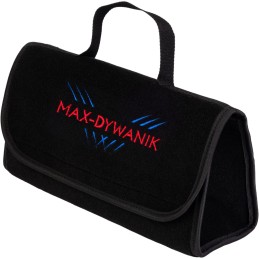 Automobilio bagažinės organizatoriaus krepšys - MAX-MAT (horizontalus) su MAX-MAT siuvinėjimu