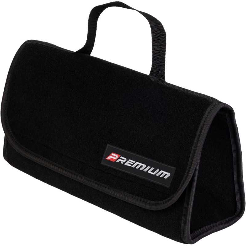 Automobilio bagažinės organizatoriaus krepšys - MAX-MAT (horizontalus) su PREMIUM įdėklu H01