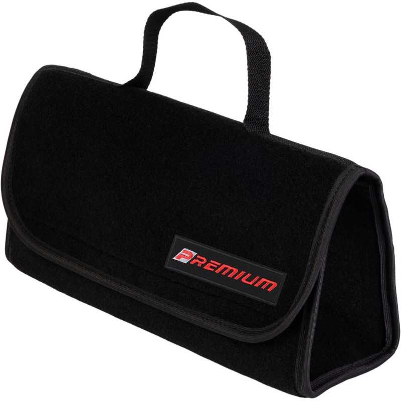 Automobilio bagažinės organizatoriaus krepšys - MAX-MAT (horizontalus) su PREMIUM įdėklu H02