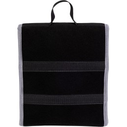 Automobilio bagažinės organizatoriaus krepšys - MAX-MAT (vertikalus) - juodas (su pelenų pilkumo šonais)