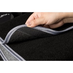 Automobilio bagažinės organizatoriaus krepšys - MAX-MAT (vertikalus) - juodas (su pelenų pilkumo šonais)