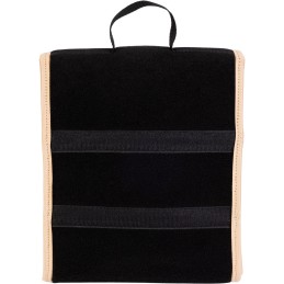 Automobilio bagažinės organizatoriaus krepšys - MAX-MAT (vertikalus) - juodas (su smėlio spalvos šonais)