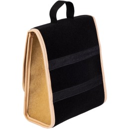 Automobilio bagažinės organizatoriaus krepšys - MAX-MAT (vertikalus) - juodas (su smėlio spalvos šonais)