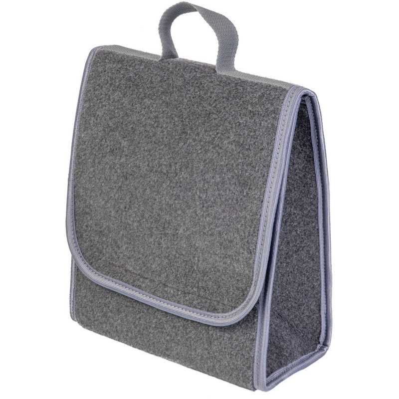 Automobilio bagažinės organizatoriaus krepšys - MAX-MAT (vertikalus) - pilkas