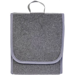 Automobilio bagažinės organizatoriaus krepšys - MAX-MAT (vertikalus) - pilkas