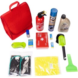 Automobilio bagažinės organizatoriaus krepšys - MAX-MAT (vertikalus) - raudonas