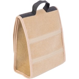 Automobilio bagažinės organizatoriaus krepšys - MAX-MAT (vertikalus) - smėlio spalvos